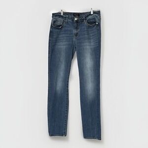 Judy Blue LA Jeans Womens‎ 13/31 Blue JB82356DK Whisker Straight Fit Denim